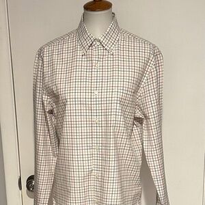 J Crew Plaid Shirt -‎ Size M.